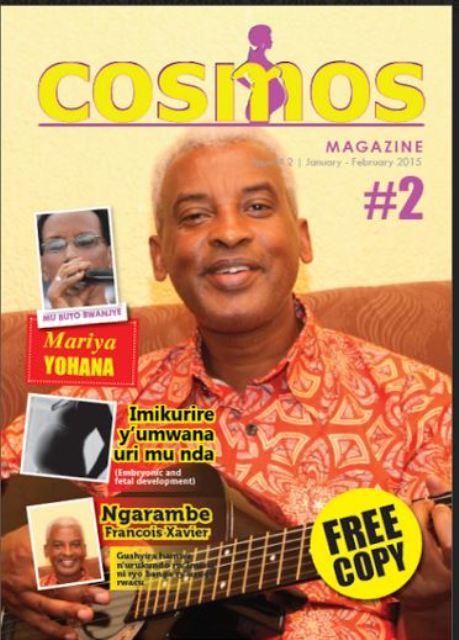 Nimero ya kabiri y'ikinyamakuru Cosmos yasohotse muri Mutarama 2015