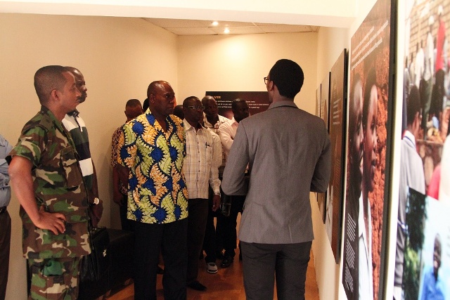 Itsinda ry'abasirikare bavuye muri Togo basobanuriwe bihagije ku mateka yaranze u Rwanda