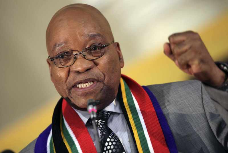 Perezida wa Afurika y'Epfo Jacob Zuma