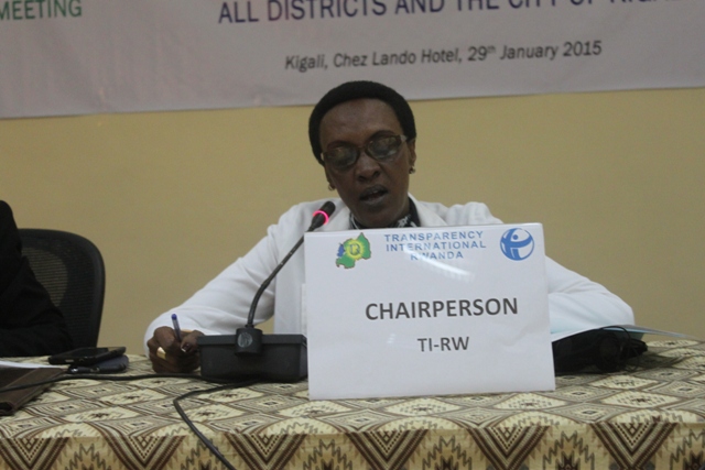 Marie Immaculee Ingabire Umuyobozi wa Transparency International Rwanda