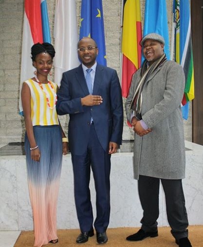 Diana Teta na Ambasaderi Masozera