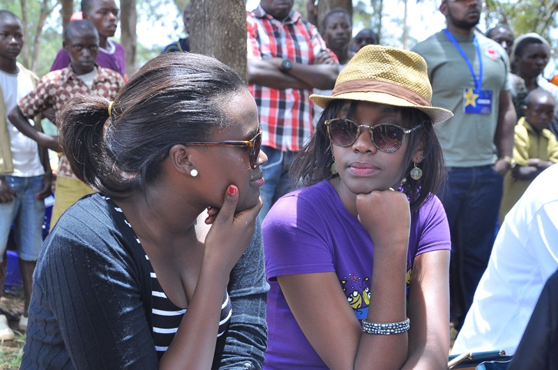 Bamwe mu bakozi ba Bralirwa bari baje muri iki gikorwa