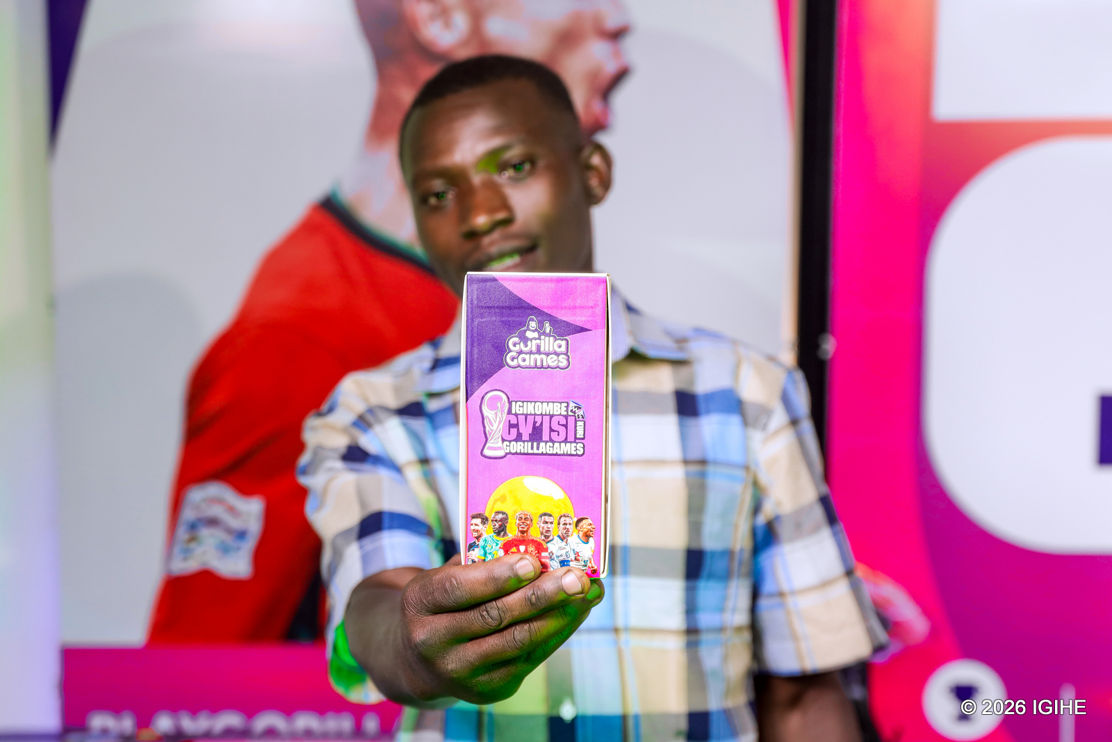 Harindimana Jean Pierre yatsindiye telefone muri Gorilla Games
