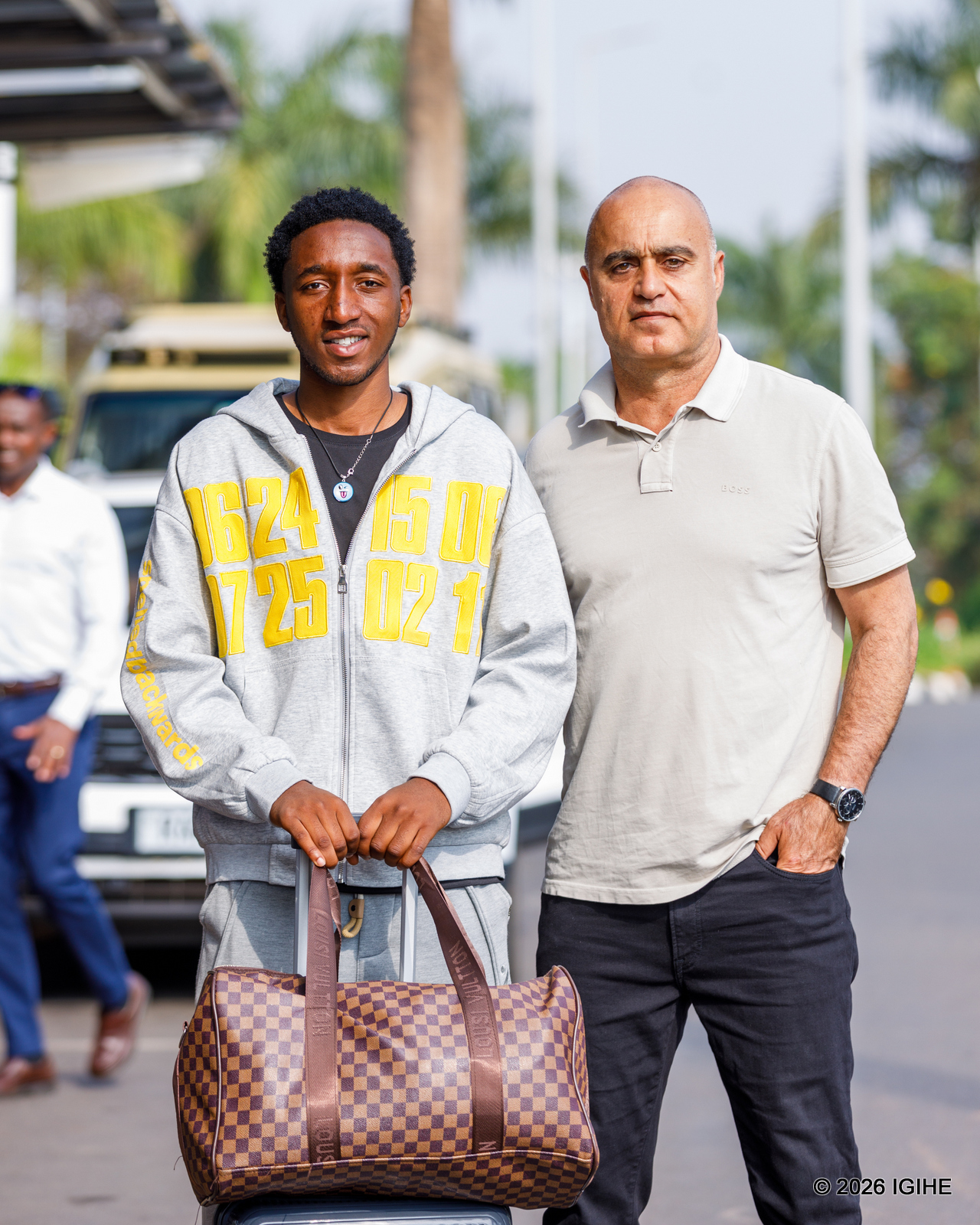 Mugisha Abdul yajyanye na Asi Rahamim