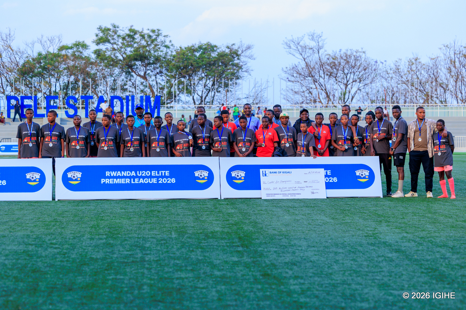 Center for Champions yegukanye umwanya wa kabiri