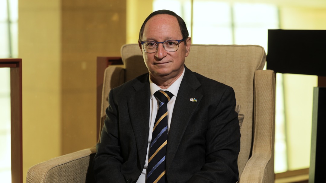 Ambasaderi wa mbere wa Israel mu Rwanda, Dr. Ron Adam, yatangiye inshingano ze mu 2019