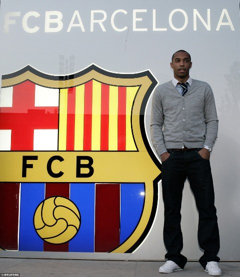 FC Barcelona yamuguze muri Arsenal miliyoni zisaga 16 z'amapound