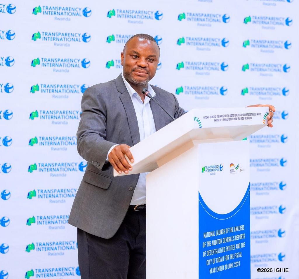 Umuyobozi Ushinzwe Ubukangurambaga n’Ubukoranabushake muri Minisiteri y’Ubutegetsi bw’Igihugu, Kubana Richard, yagaragaje ko isesengura rya TI Rwanda rifasha kumenya aho gushyira imbaraga