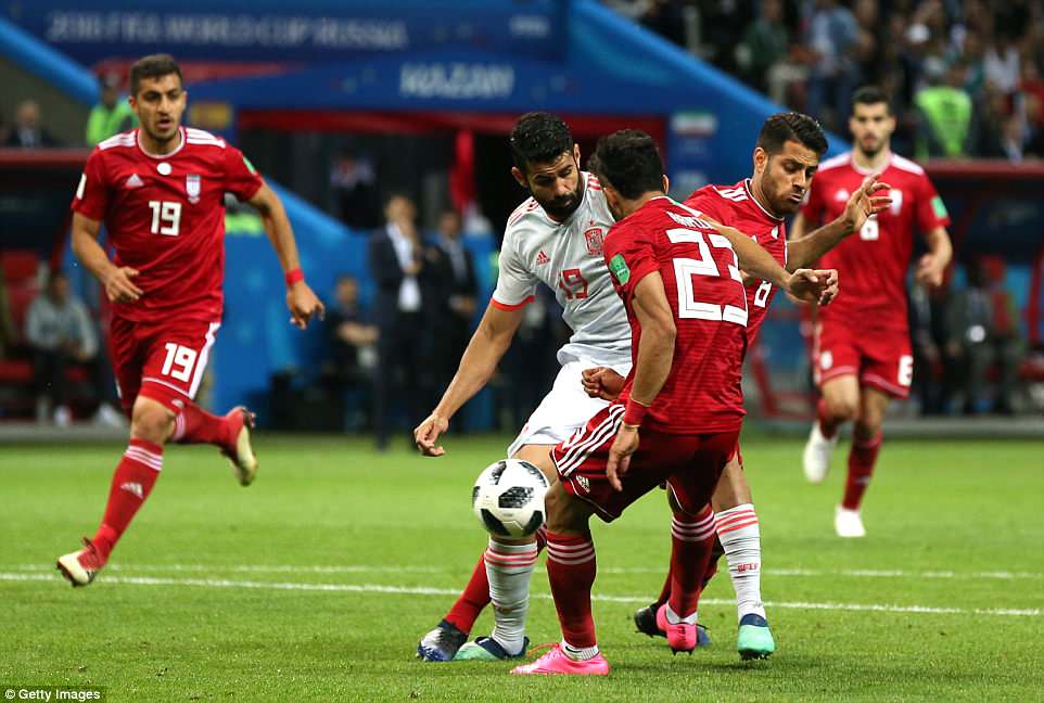 Iran yarwanaga no kubona inota kugira ngo yizere amahirwe gukomeza mu cyiciro gikurikiraho
