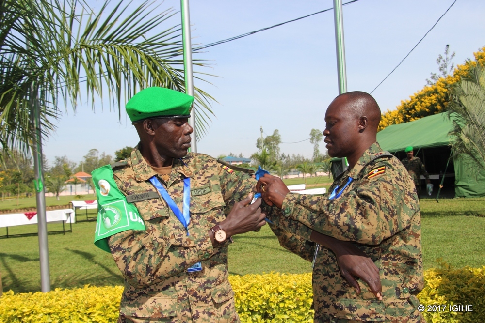Ingabo za Uganda ni zimwe mu zitabiriye iyi myitozo igamije kurebera hamwe uko hashyirwaho uburyo bwo gutabara aho rukomeye nta kuzarira