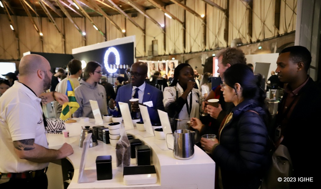 Ikawa y’u Rwanda yasogongewe mu Imurikagurisha Mpuzamahanga “Amsterdam Coffee Festival 2023”