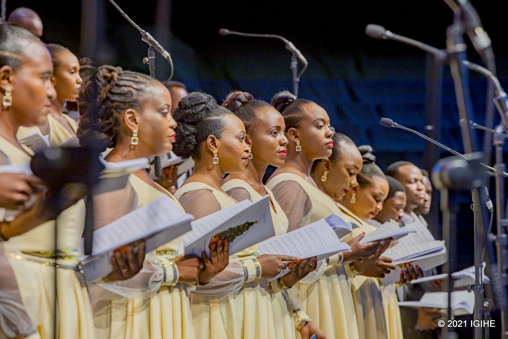 Inkumi n'abagore bo muri Chorale de Kigali ni abahanga