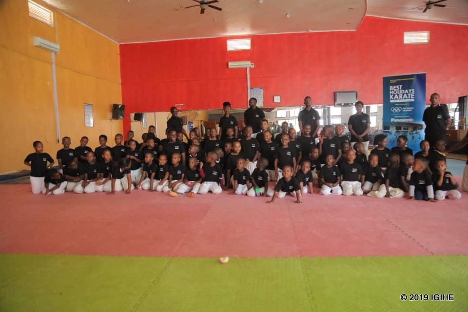 Komite Olempike Mpuzamahanga yatangije ingando z’abana bakina Karate mu Rwanda