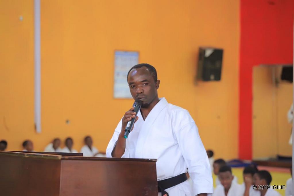 Nkuranyabahizi Noël washinze The Champions Karate Academy