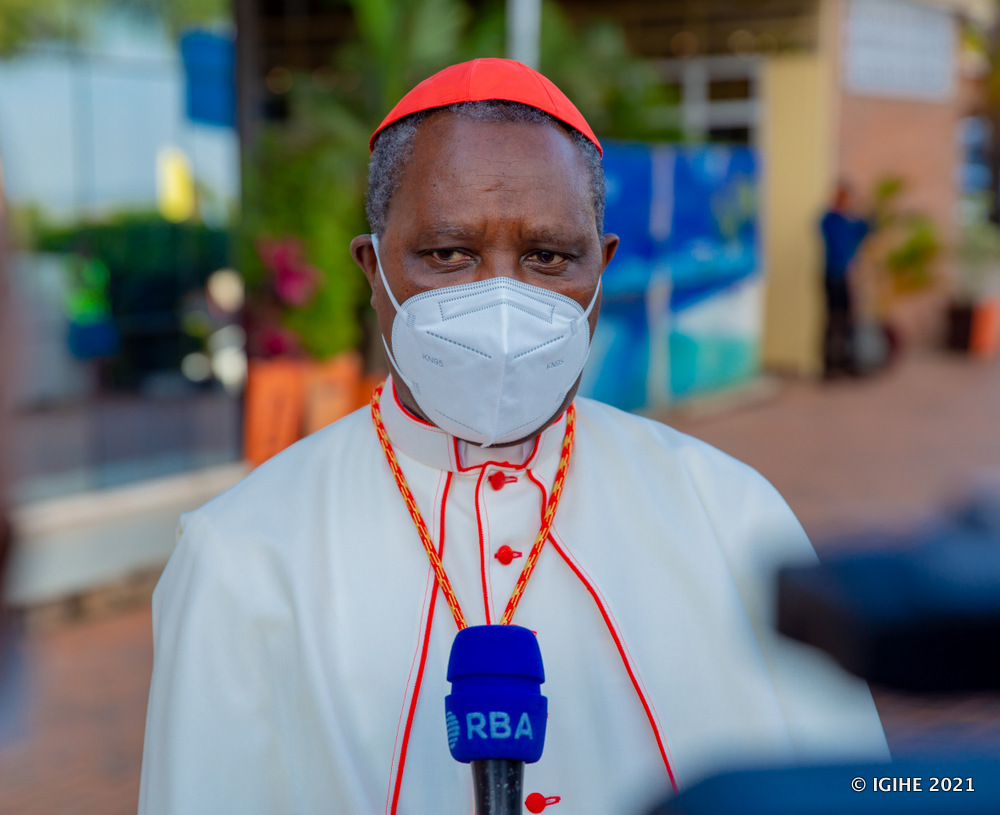 Antoine Cardinal Kambanda yavuze ko Rugamba Cyprien n'umugore we bagaragaje gukunda Imana