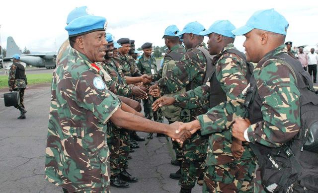 Ingabo za Tanzaniya zakirwa mu mutwe udasanzwe w'ingabo za MONUSCO
