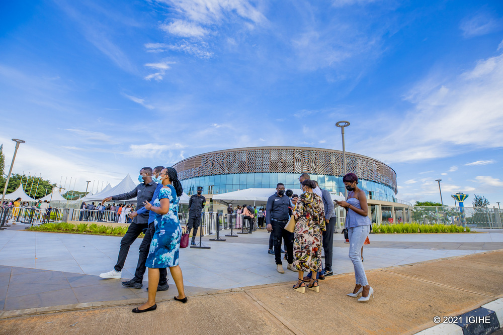 Imiryango ya Kigali Arena yafunguwe mu masaha ya kare