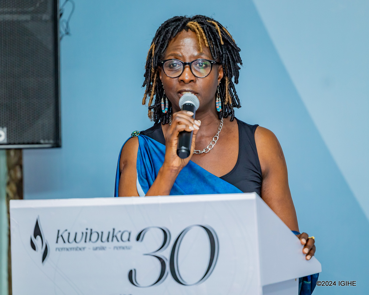 Gicari Marie Jeanne warokotse Jenoside yakorewe Abatutsi yagaragaje ko ubu buryo buzafasha mu gukomeza kubika amateka mabi yaranze u Rwanda mu 1994