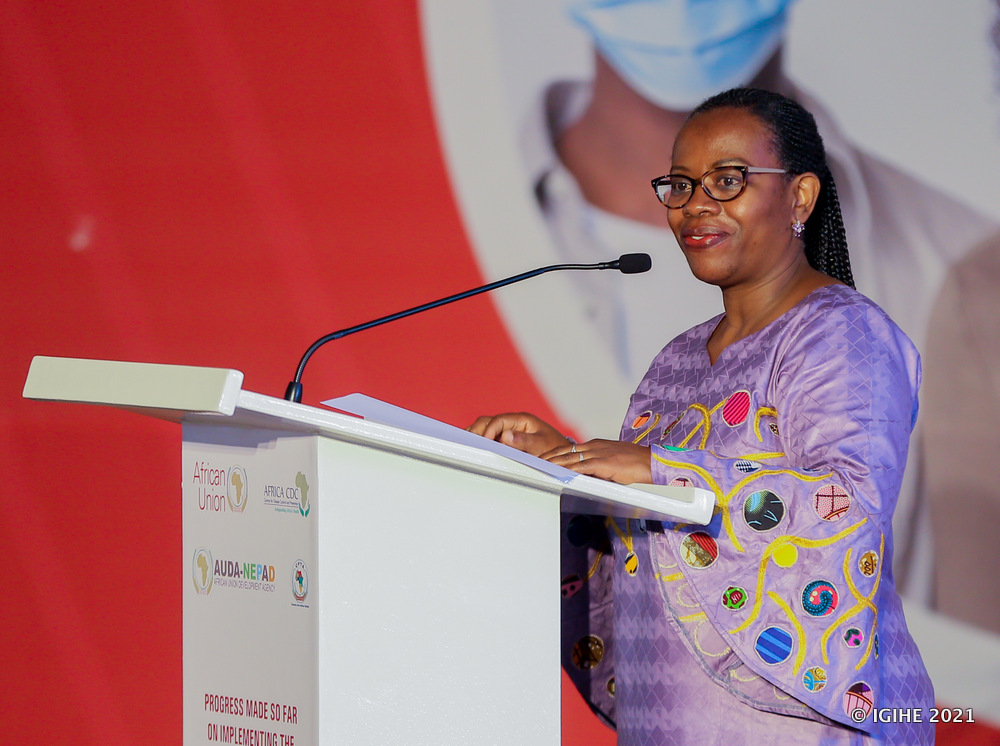 Umuyobozi Wungirije wa Komisiyo ya Afurika Yunze Ubumwe, Dr Nsanzabaganwa Monique