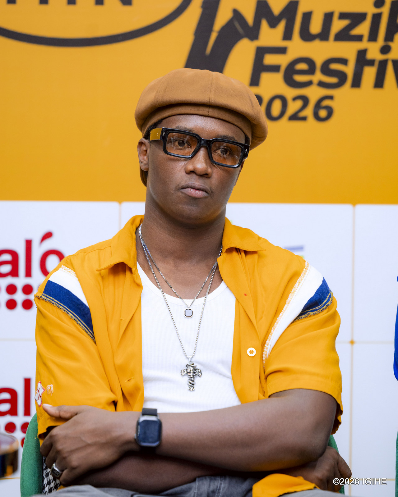 Ross Kana nawe ni ubwa mbere yitabiriye ibirori bya 'MTN Iwacu Muzika Festival'