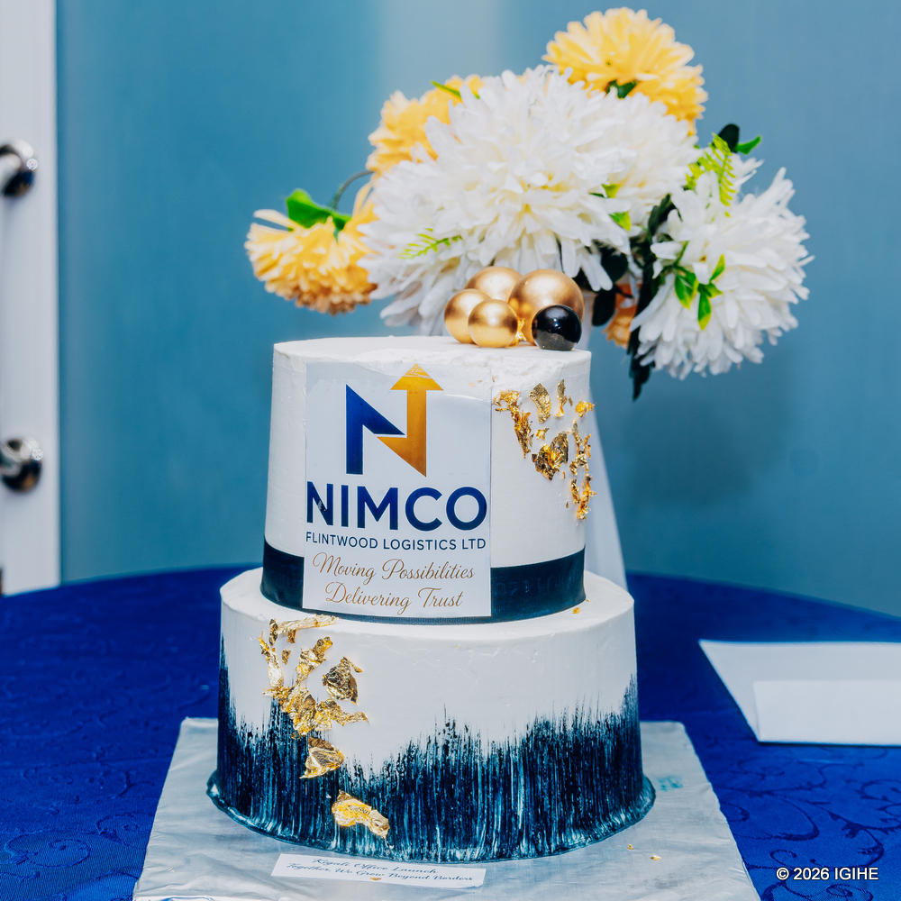 Hateguwe 'cake' y'ibirori byo gufungura ishami i Kigali
