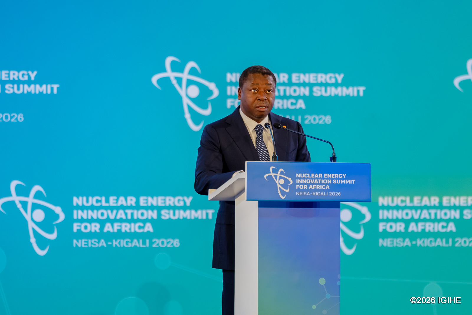 Perezida Gnassingbé yitabiriye iyi nama yabereye mu Rwanda mu gihe itaha igihugu cye kizakira ikurikira