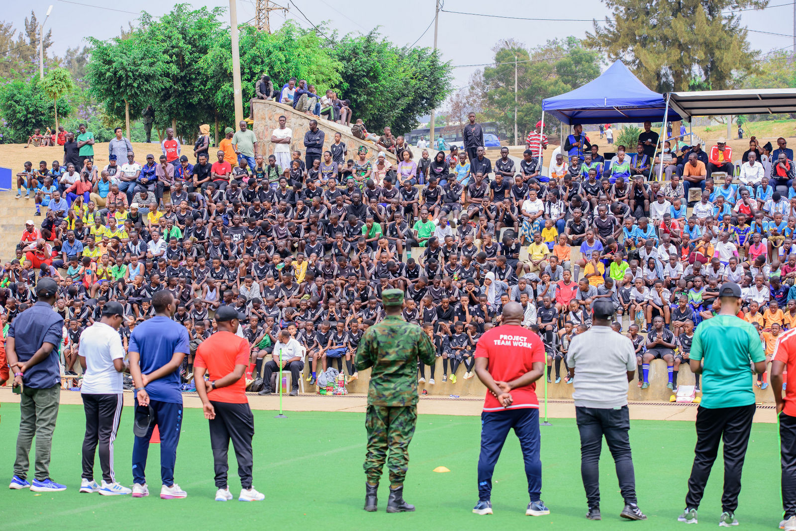 MINADEF yateye inkunga iri rushanwa ryitabiriwe n'abana barenga 1000
