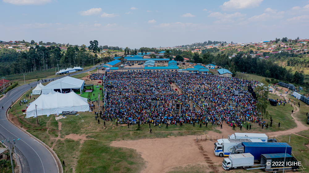 Ahabereye iki gikorwa ni ho Perezida Kagame yiyamamarije mu 2017 ubwo yari mu Karere ka Ruhango