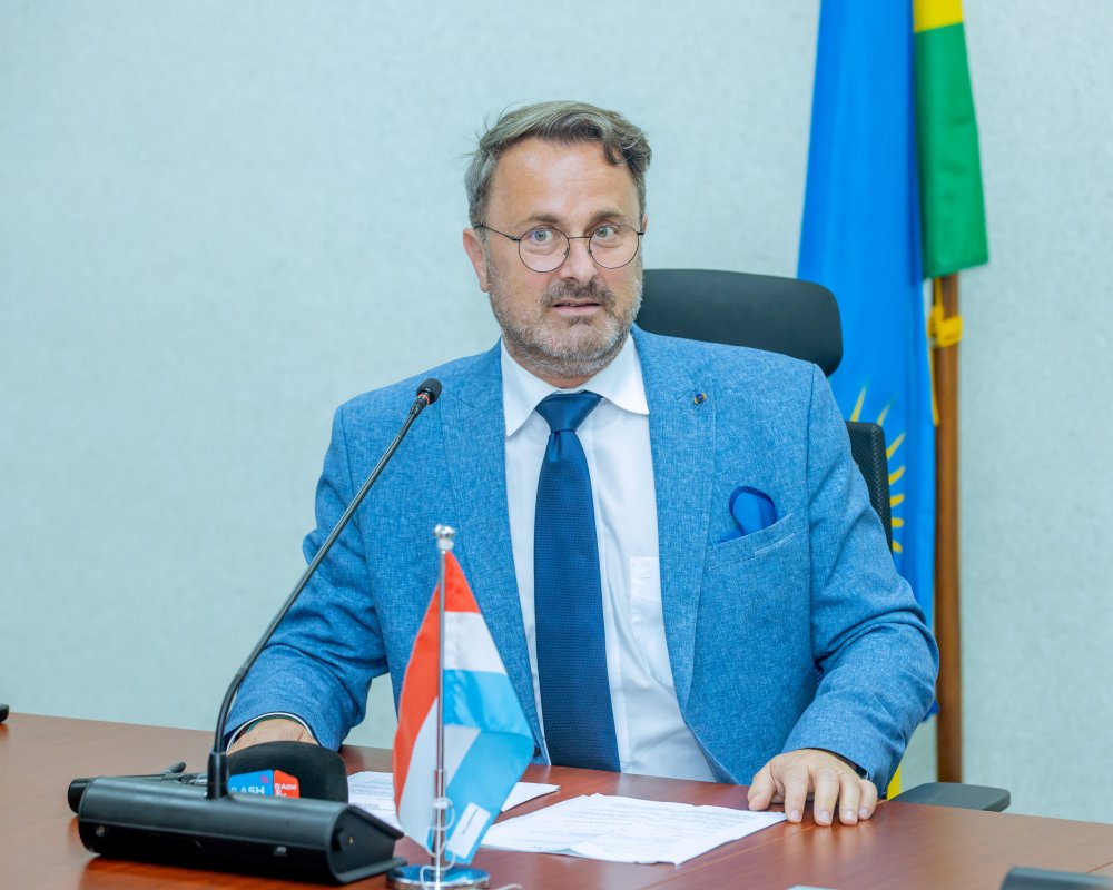 Minisitiri w’Intebe Wungirije, ushinzwe Ububanyi n’Amahanga, Ubucuruzi Mpuzamahanga n’Ubutwererane, Xavier Bettel yavuze ko igihugu cye kizakomeza gufatanya n'u Rwanda mu nzego zitandukanye