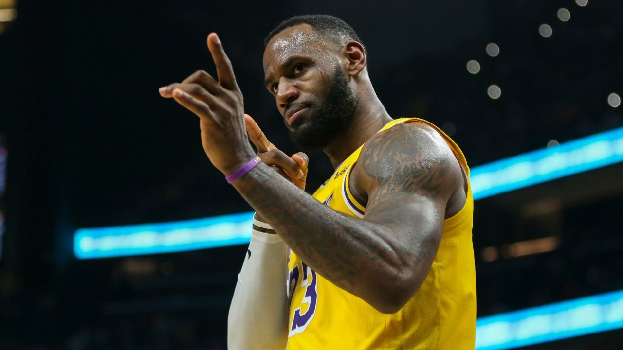 LeBron James ukinira LA Lakers ari ku mwanya wa gatanu