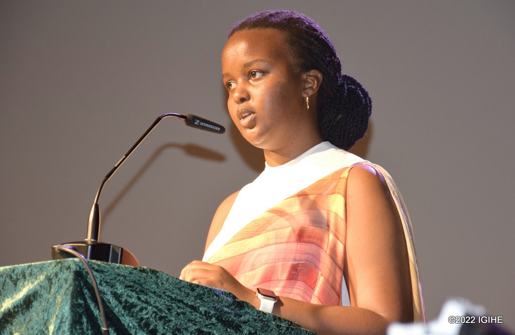 Akamanzi Nadège yavuze mu izina ry'urubyiruko bagenzi be