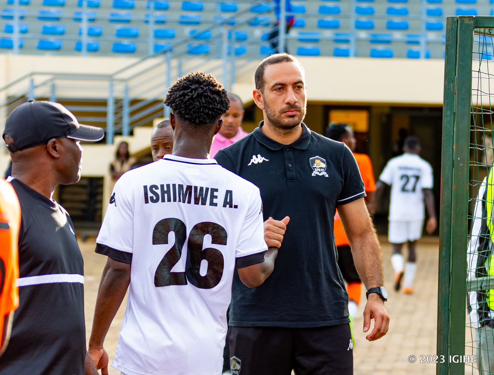 Nyuma y'umukino yashimiye abakiinnyi be ujko bitwaye