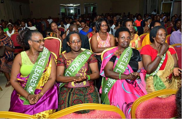 Ibi birori byitabiriwe n'abantu batandukanye