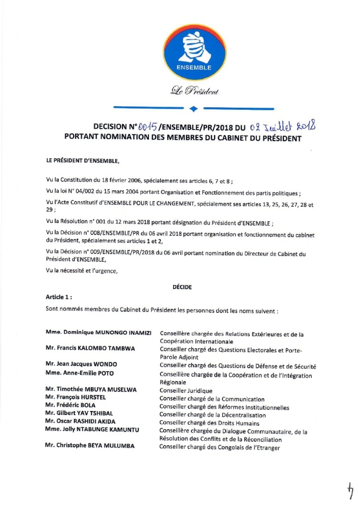 Urutonde rw'abo Katumbi yifuza gukorana nabo aramutse atowe