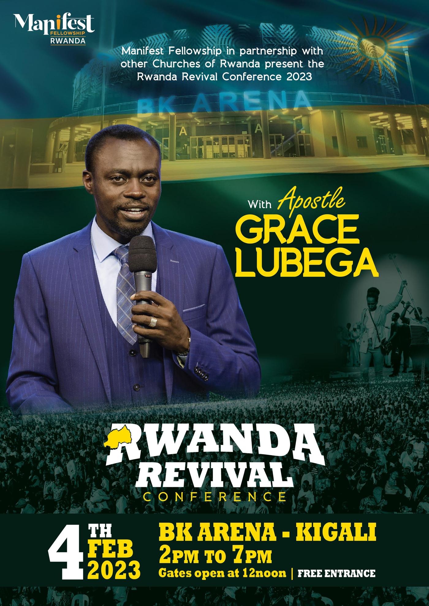 Apostle Lubega ategerejwe mu Rwanda muri Gashyantare 2023
