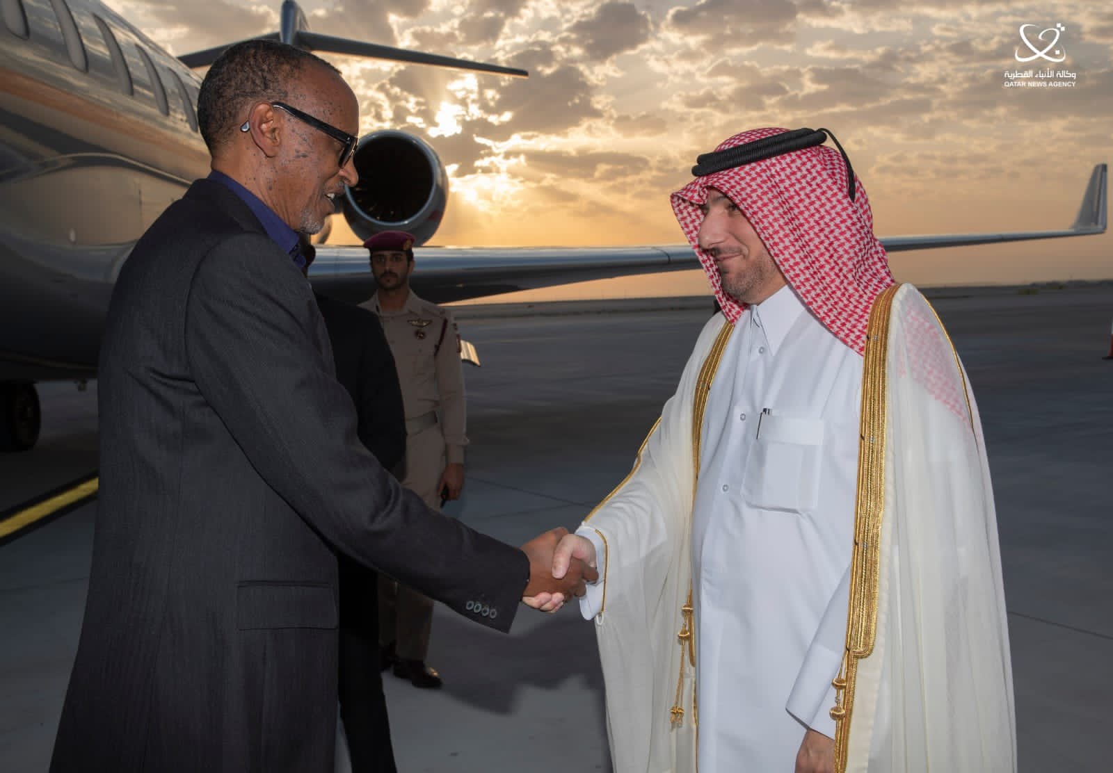 Perezida Kagame yageze i Doha mu gitondo cyo kuri uyu wa Kabiri