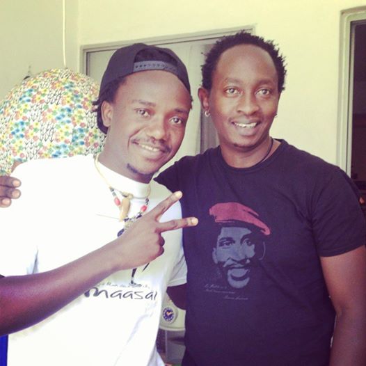 Mani Martin yatangiye imishinga n’icyamamare Eric Wainaina