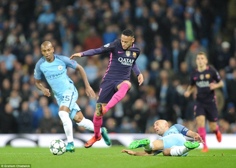 Neymar yagowe na ba myugariro ba Manchester City