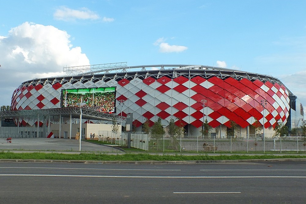 Spartak Stadium iri mu Mujyi wa Moscow nayo ni imwe mu zizakinirwaho