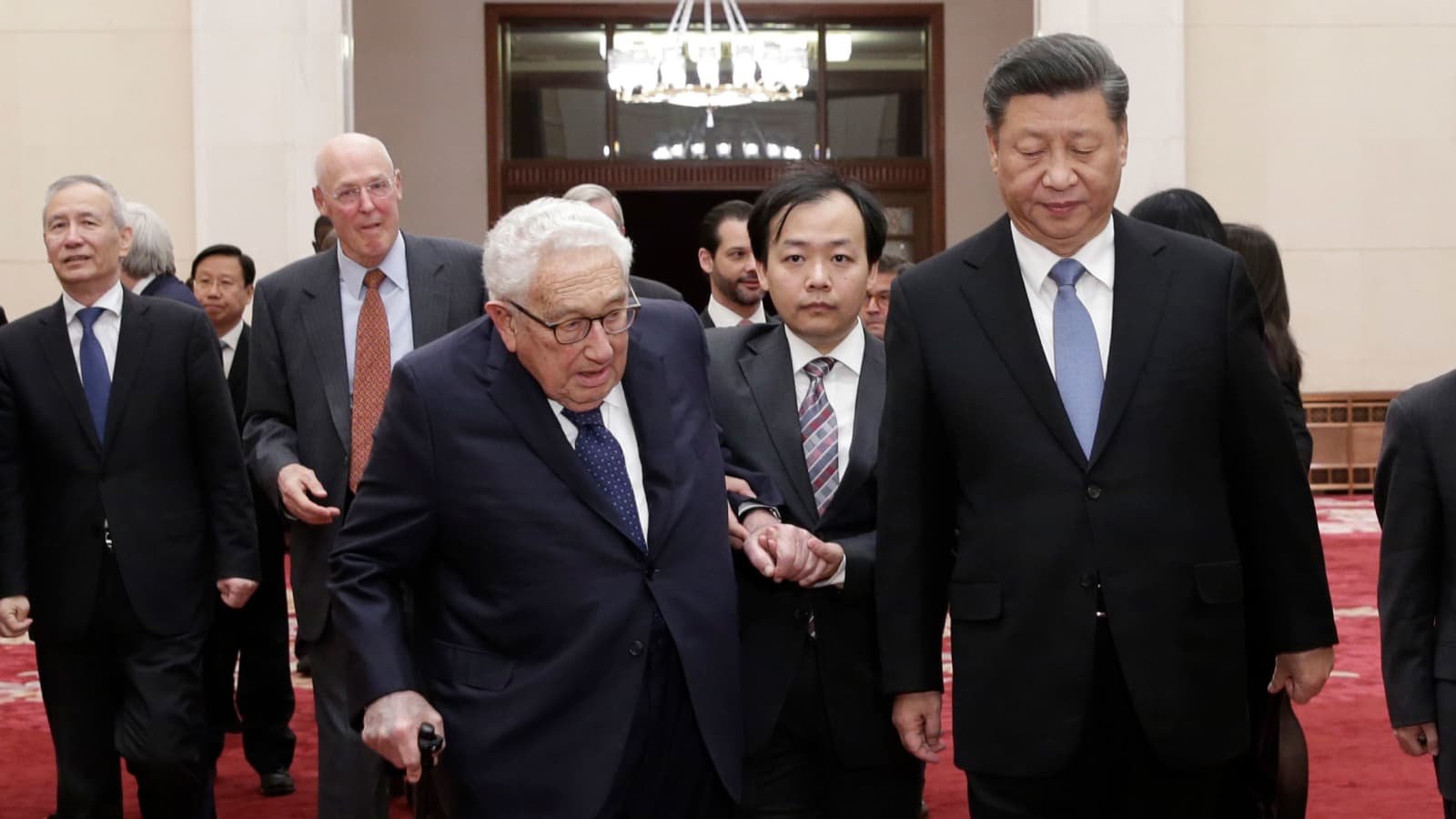 Kissinger yahuye na Perezida Xi Jinping