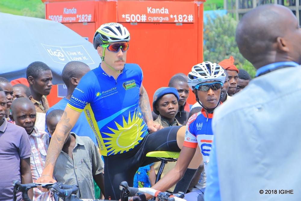 Umutoza wa Team Rwanda, Sterling Magnell, nawe ari mu bakinnye iri siganwa