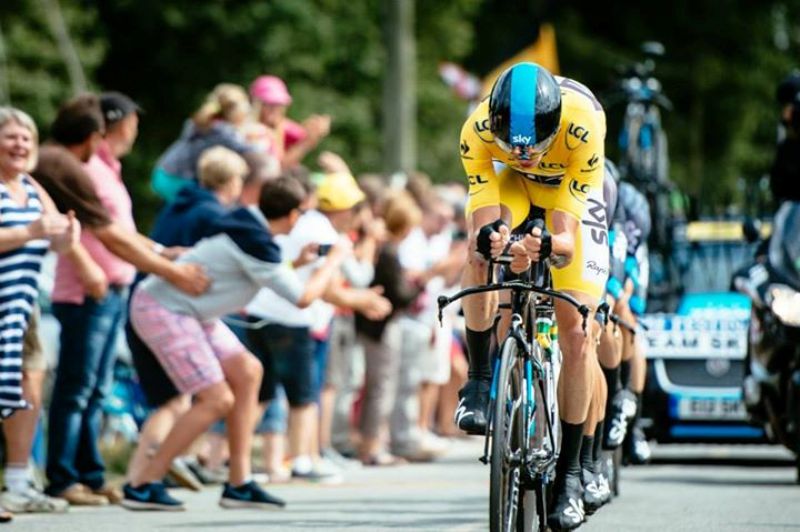 Mu gusiganwa ikipe ku ikipe harebwa ibihe, Sky ya Froome yabaye iya kabiri isizwe isegonda