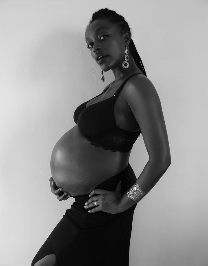 Miss Shanel ubwo yiteguraga kwibaruka
