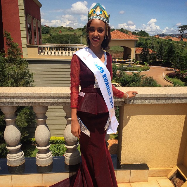 Miss Kundwa Doriane yabaye Nyampinga w'u Rwanda mu 2015