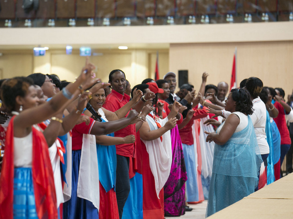 Abagore biyemeje kuba ku isonga mu kurwanya no gukumira ihohoterwa iryo ariryo ryose rishingiye ku gitsina hagamije kubaka ishema n’agaciro by’Umunyarwanda