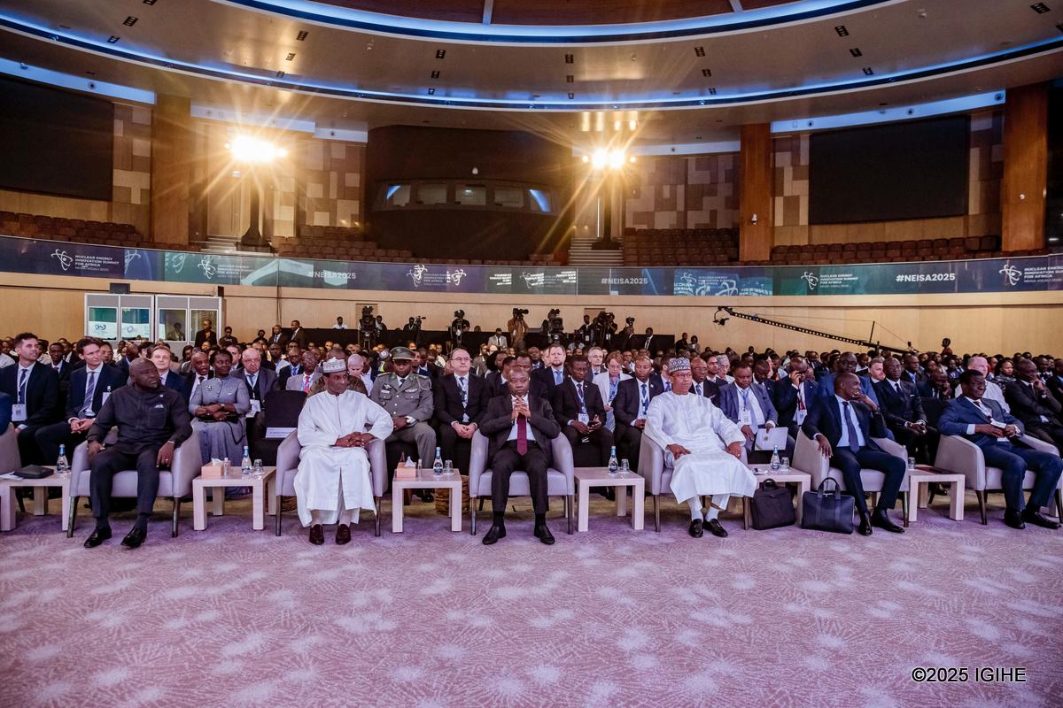 Inama yiga ku kubyaza umusaruro ingufu za nucléaire iri kubera mu Rwanda yitabiriwe n'abayobozi bo mu bihugu bitandukanye byiganjemo ibya Afurika