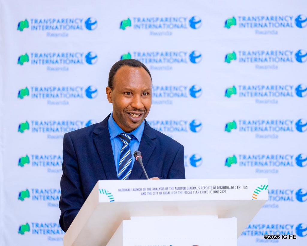 Dr. Byiringiro wamuritse ubushakashatsi yasabye inzego z'ibanze gukomeza kwikubita agashyi mu gukemura ibibazo byo kutubahiriza amategeko mu gukoresha ingengo y'imari ya Leta
