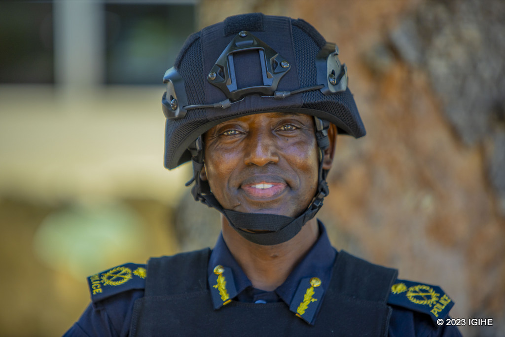 CP Yahaya Kamunuga uyoboye Abapolisi b'u Rwanda bari muri Mozambique