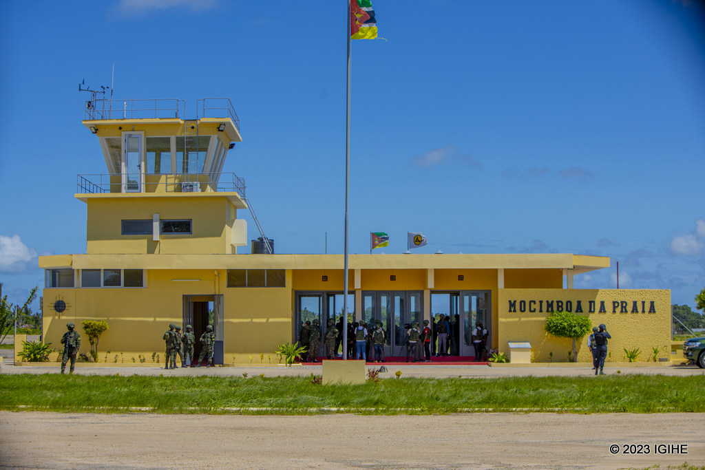 Ikibuga cy'Indege cya Mocimboa da Praia cyarasanywe ubu cyakira indege