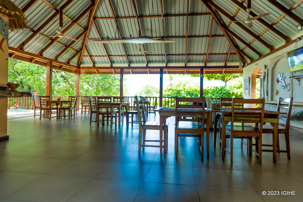 Abagana iyi hotel benshi ni abakozi b'imiryango mpuzamahanga bari muri Cabo Delgado